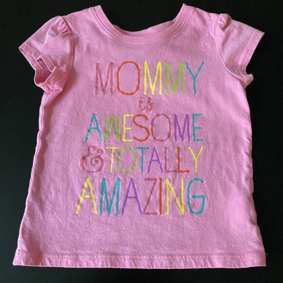 Children's Place Pink Mommy T-Shirt - Picture 1 of 6